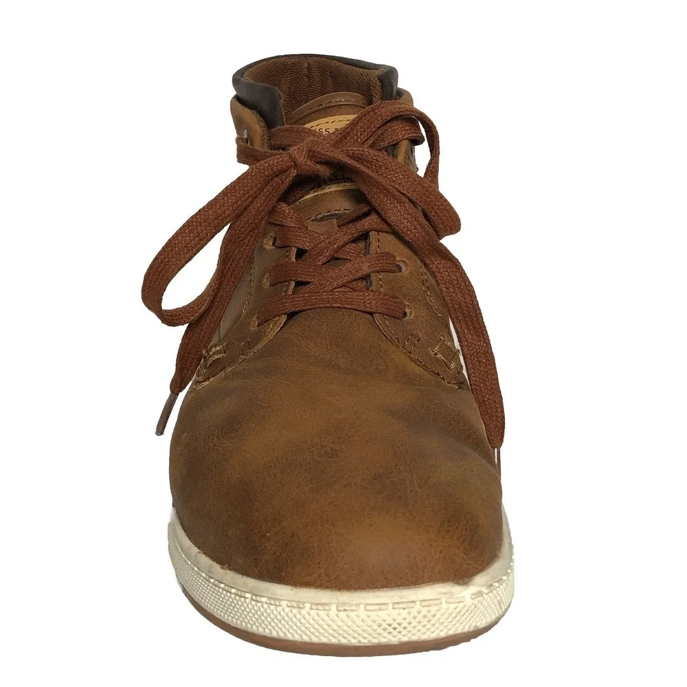 Levi's Men's Brown Mid Top Sneakers Size 8 EUR 41‎ Casual Chukka Style Shoes